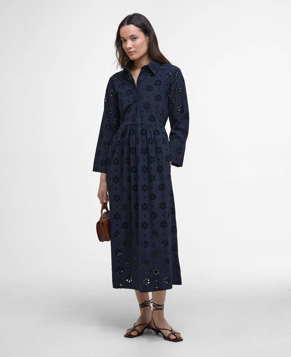 Melissa Broderie Anglaise Midi Dress