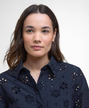 Melissa Broderie Anglaise Midi Dress