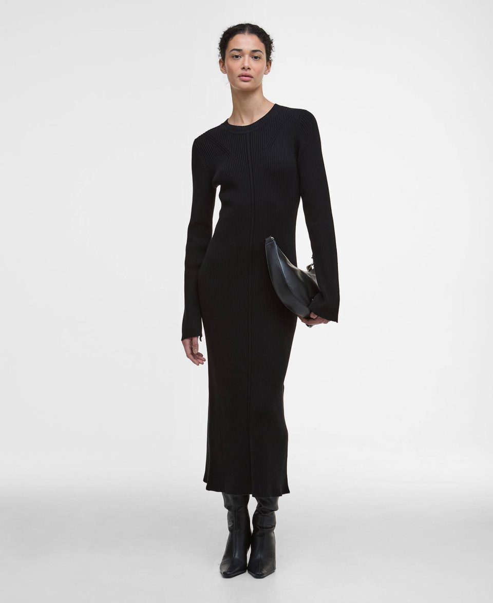 Anastasia Knitted Midi Dress