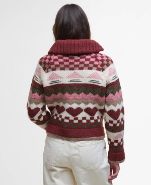 Ruby Fair Isle Cardigan