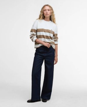 Faye Striped Sweatshirt