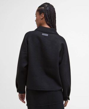 Marla Quilted Jacket – Black Cherry/Dark Brown//Muted Tartan, S