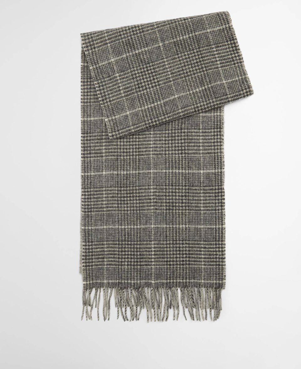 Noelle Reversible Check Scarf
