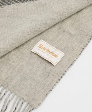 Noelle Reversible Check Scarf