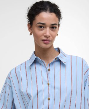 Saffron Striped Relaxed Shirt