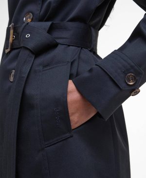 Short Greta Showerproof Trench Coat