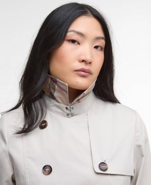 Short Greta Showerproof Trench Coat