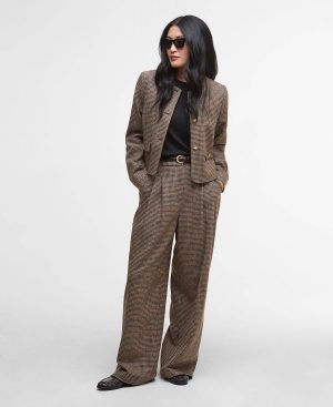 Corina Collarless Tailored Jacket
