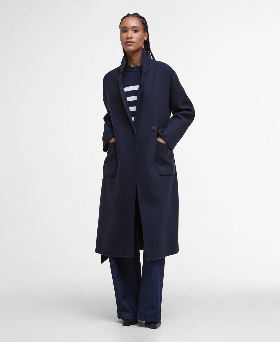 Rachel Wool Wrap Coat