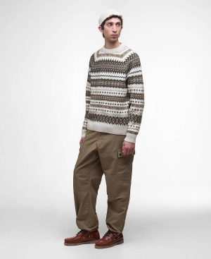 Hase Fair Isle Crew Neck Jumper