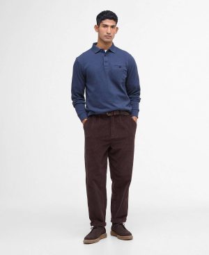 Farmwell Tailored Long-Sleeved Polo Shirt