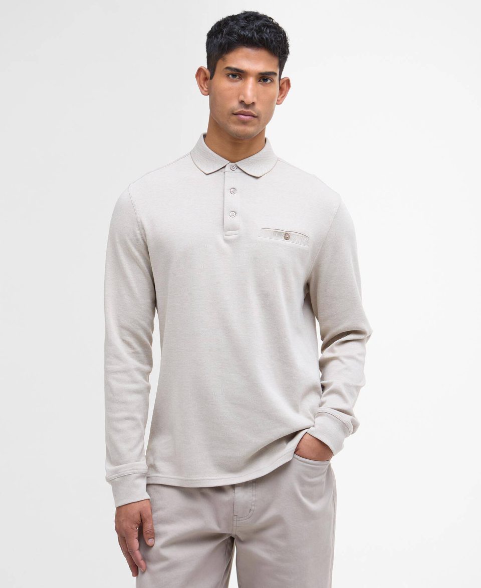 Farmwell Tailored Long-Sleeved Polo Shirt
