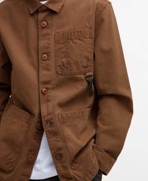 Bowland Garment Dyed Overshirt