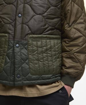 Cording Quilted Jacket