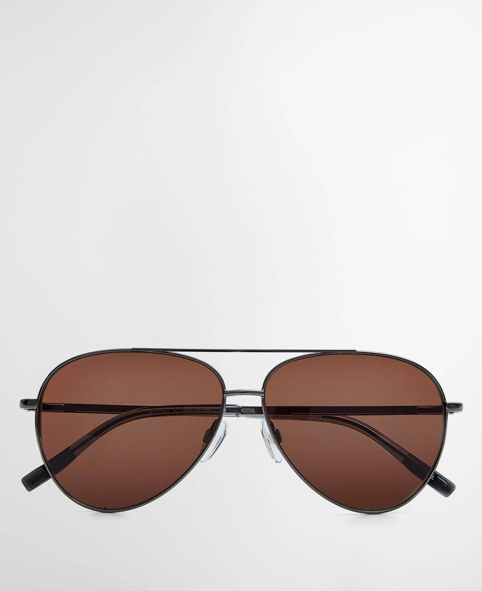 Round Aviator Sunglasses