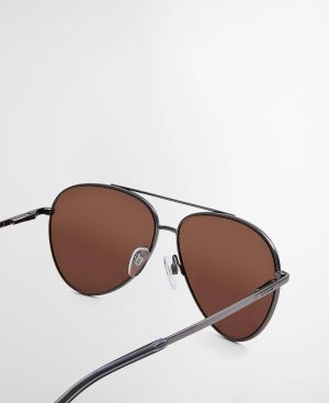 Round Aviator Sunglasses