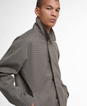 Fenn Regular Gingham Shirt – Mallard Green, S