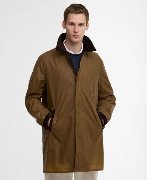 Barbour x Baracuta Tyne Waxed Car Coat