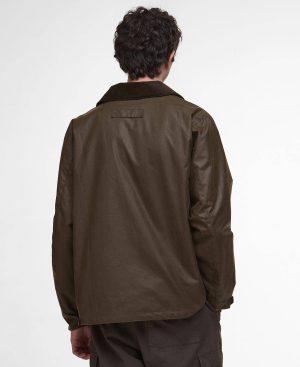 Re-Engineered Utility Bedale Waxed Jacket