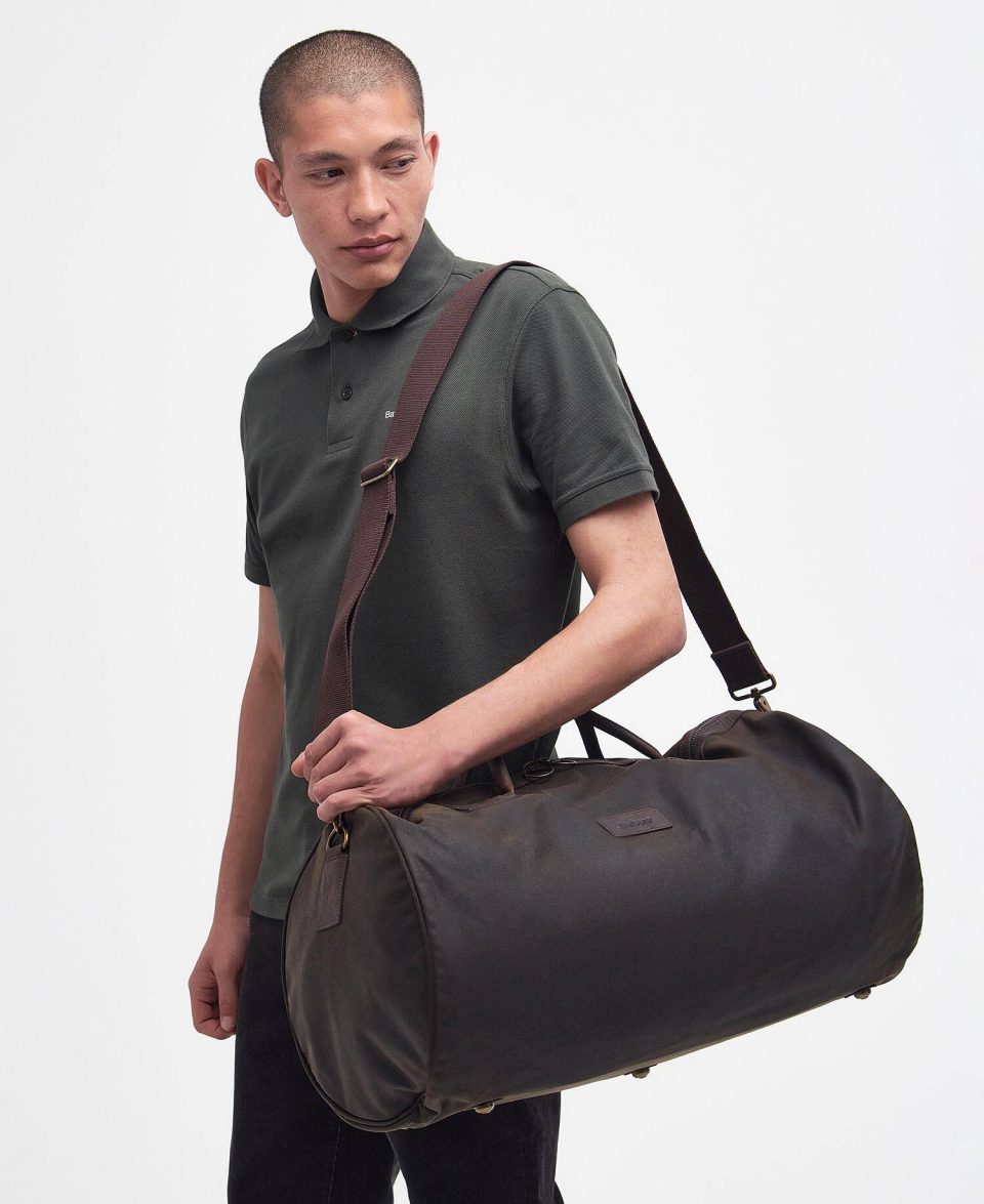 Waxed Holdall