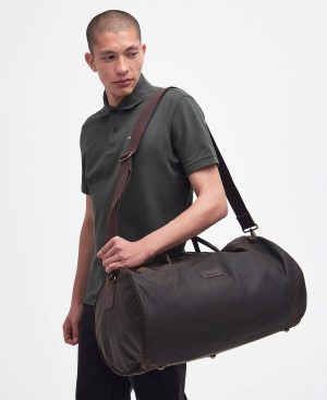 Waxed Holdall